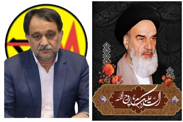 پیام مدیرعامل شركت توزیع نیروی برق استان گلستان به مناسبت ارتحال ملكوتی امام خمینی (ره)